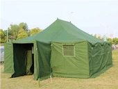 خيام قماش عسكرية خضراء