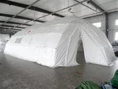 خيمة عسكرية ذات إطار فولاذي